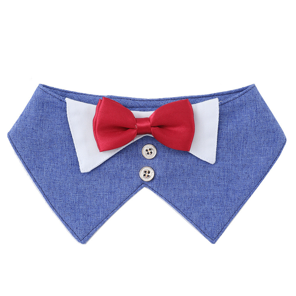 Pet Dog Tuxedo Vest with Bow Tie