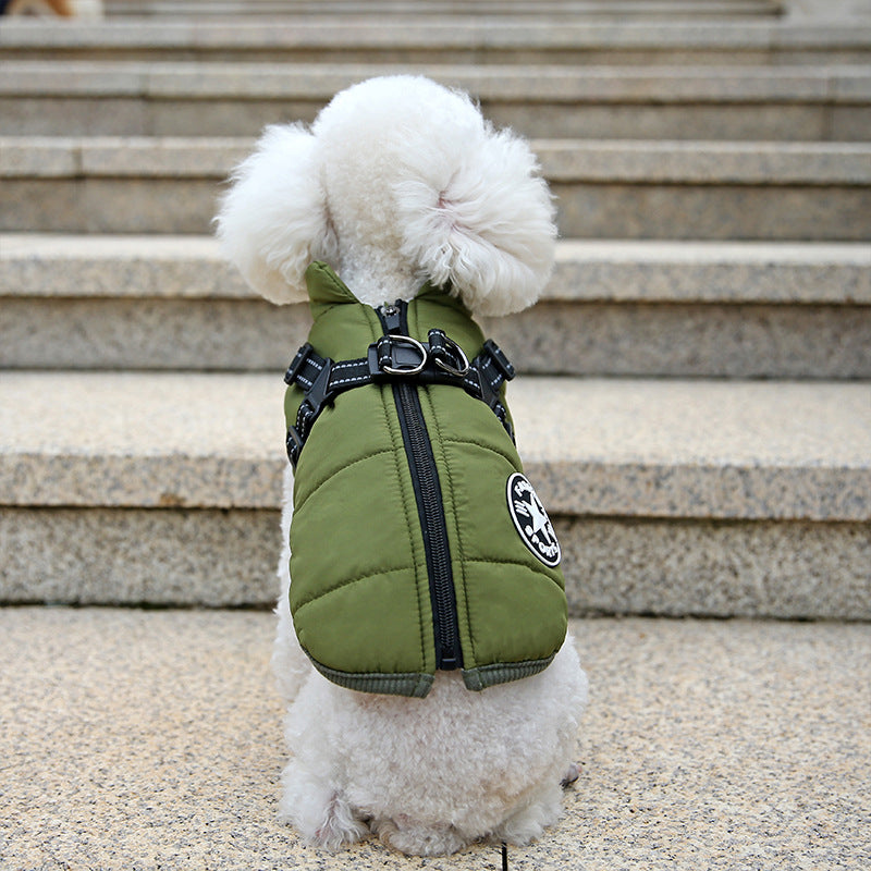 Dog Winter Waterproof Warm Vest