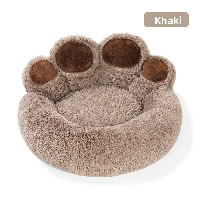 Bear claw-shaped pet sofa bed