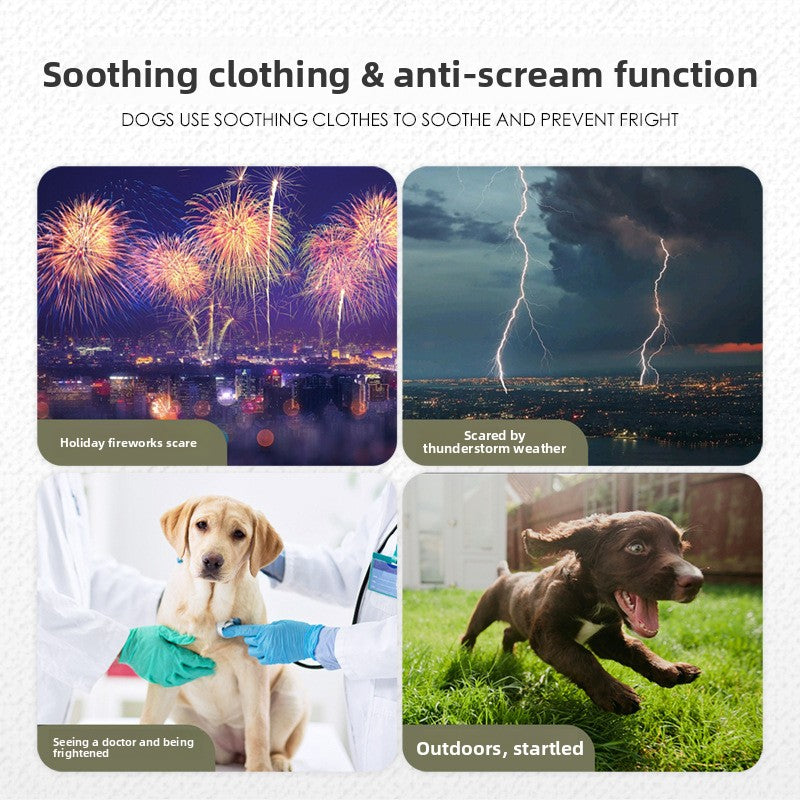 Dog Anxiety Relief Vest with Reflective Design
