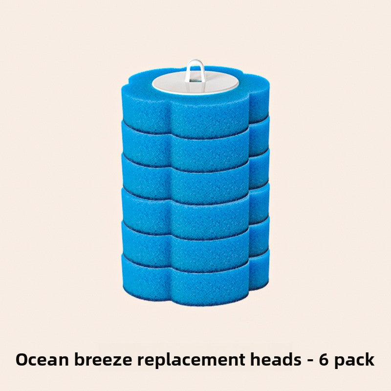 Disposable toilet brush