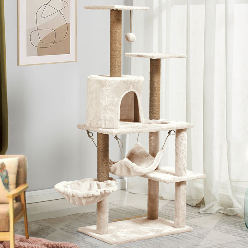Cat Climbing Tree with Hammock