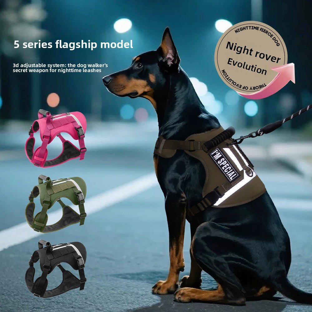 Tactical Reflective Dog Harness