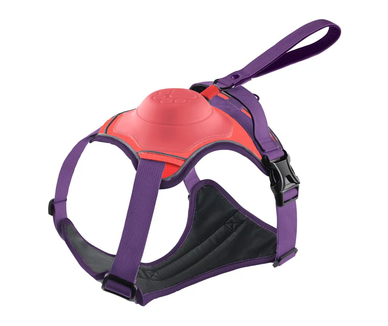 Retractable Vest-Style Dog Harness Leash