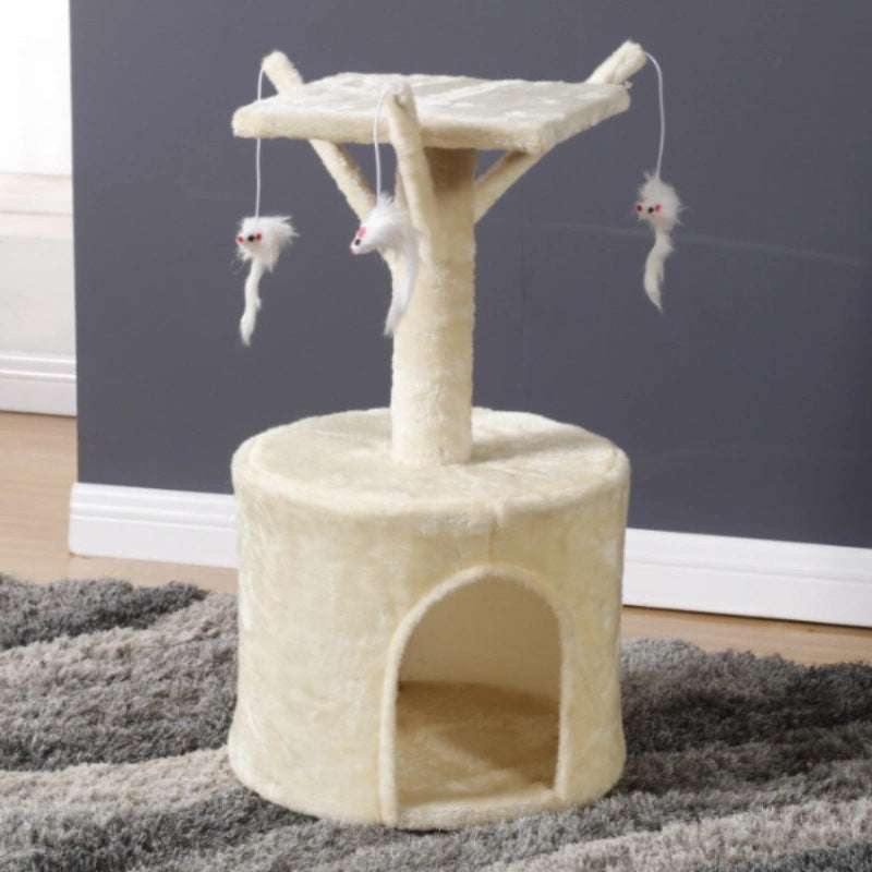 Cat Climbing Tree with Hammock