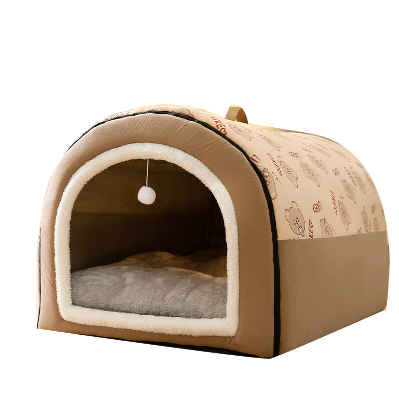 Removable Washable Pet House for Dogs and Cats