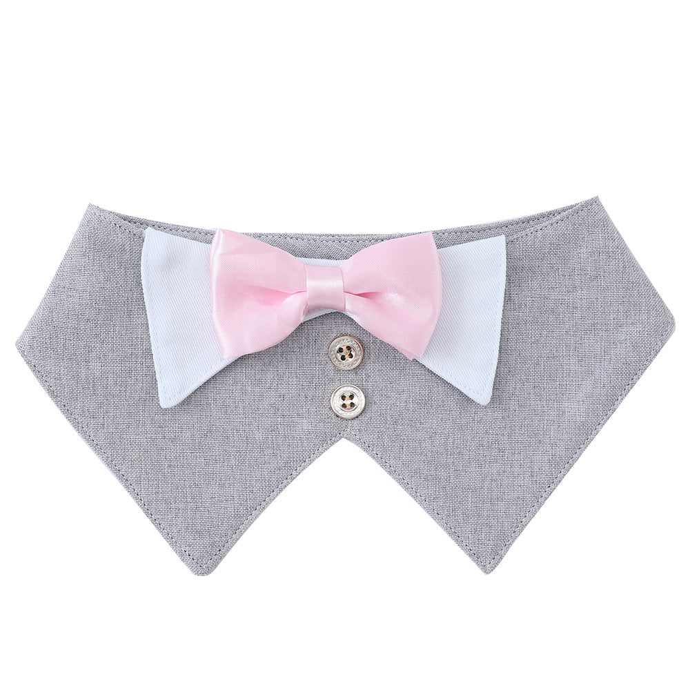 Pet Dog Tuxedo Vest with Bow Tie