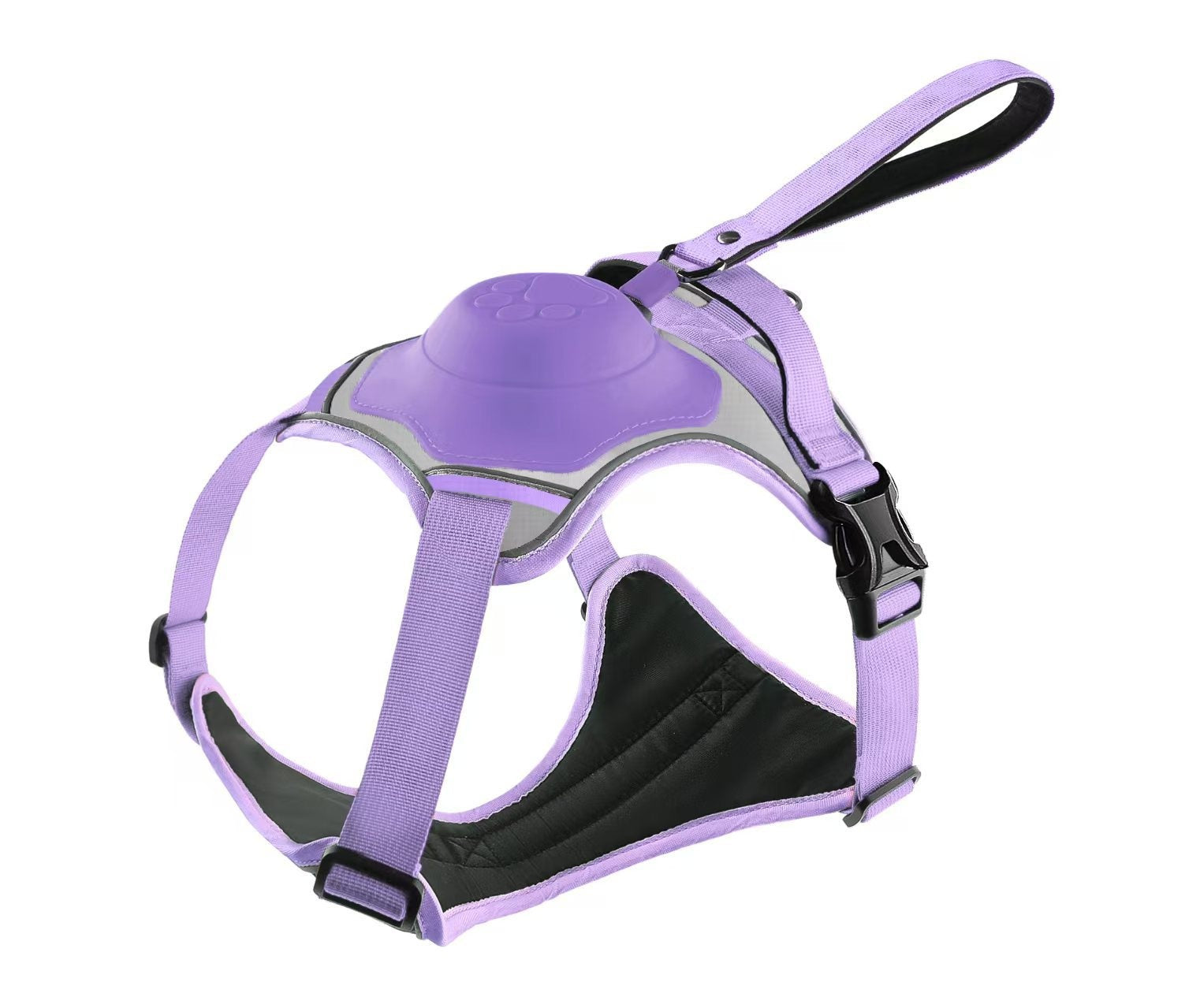 Retractable Vest-Style Dog Harness Leash