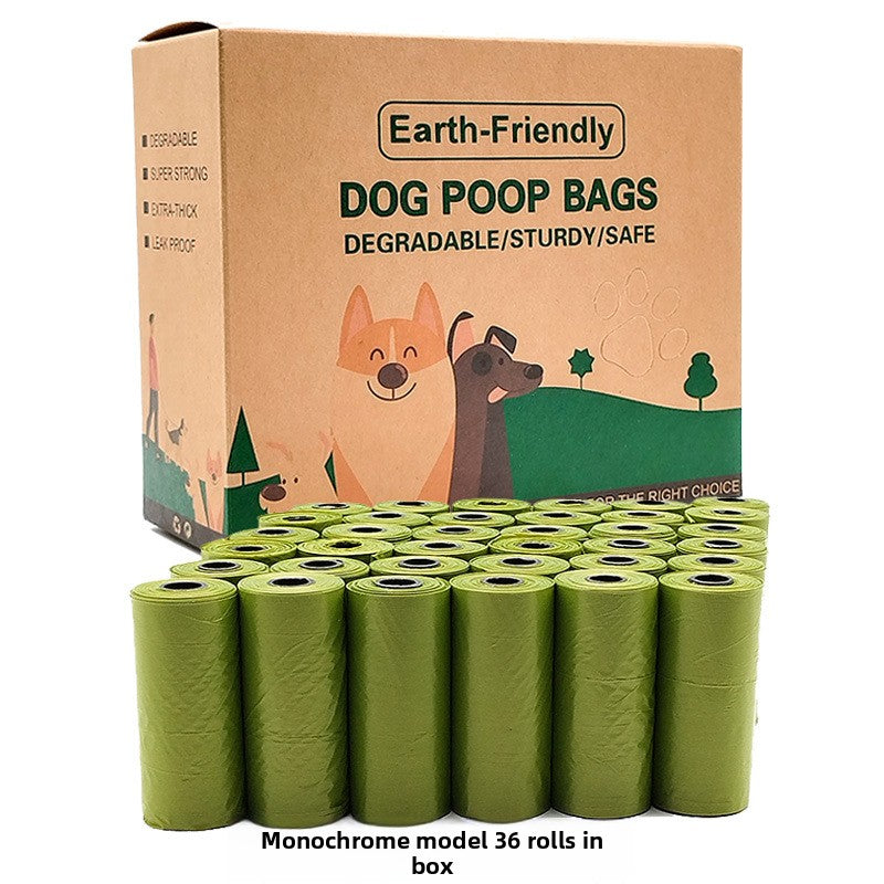 Biodegradable pet waste bags