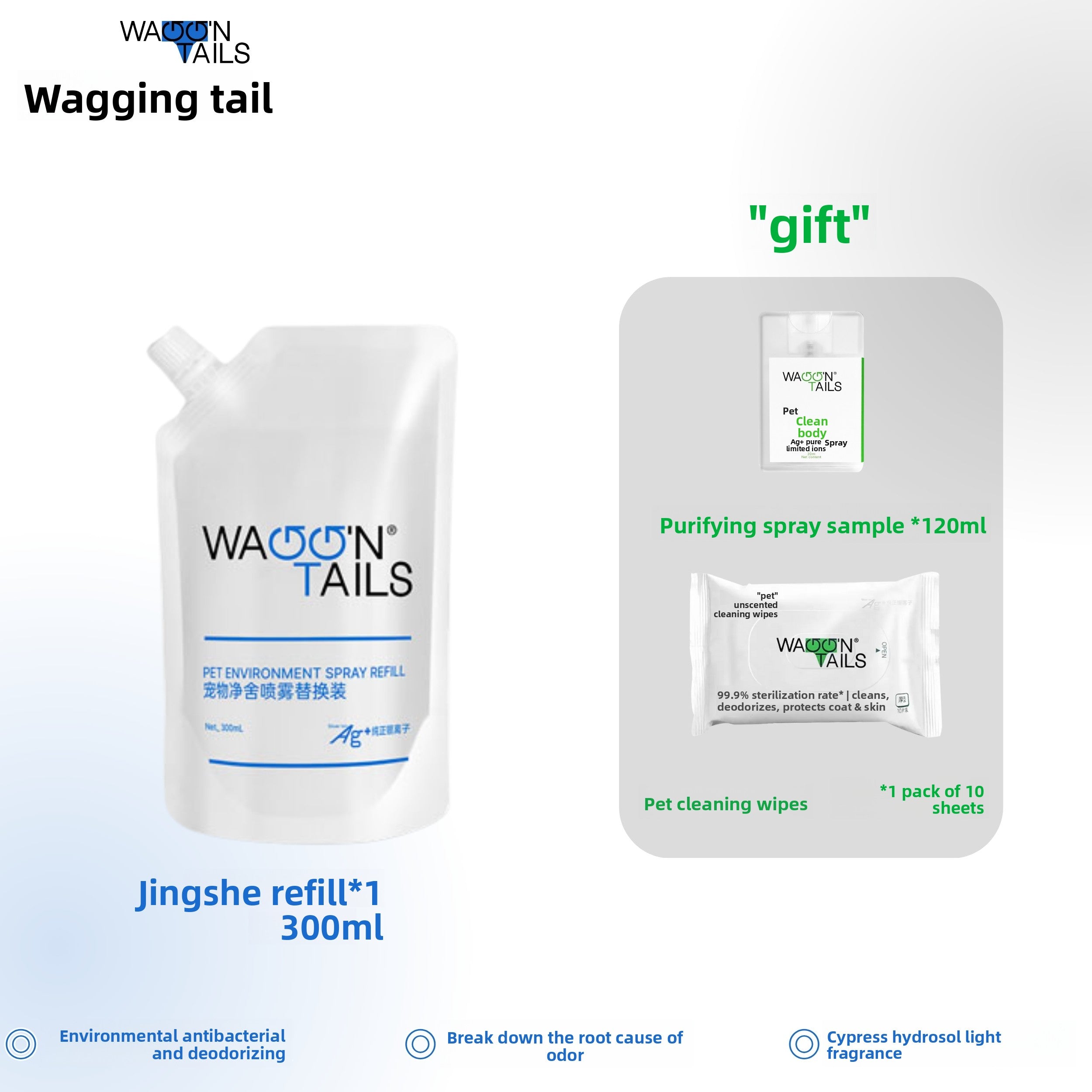 Pet Deodorizing Spray with Silver Ion Technology