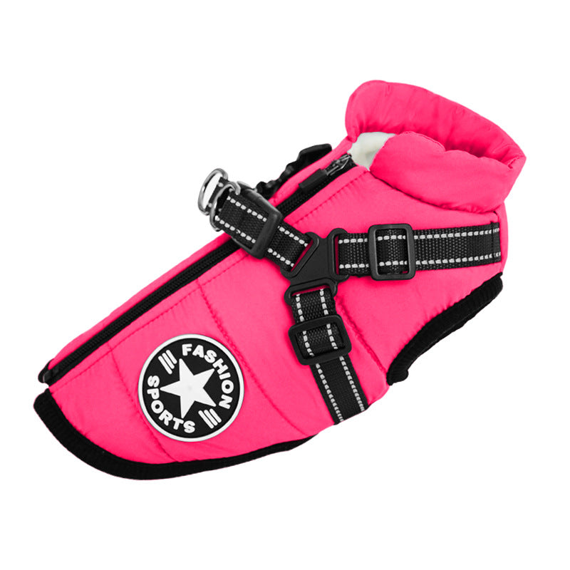 Dog Winter Waterproof Warm Vest
