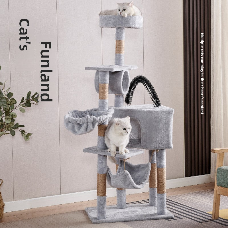 Multi-functional Cat Climbing Rack
