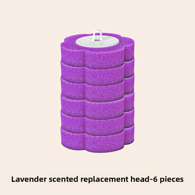 Disposable toilet brush