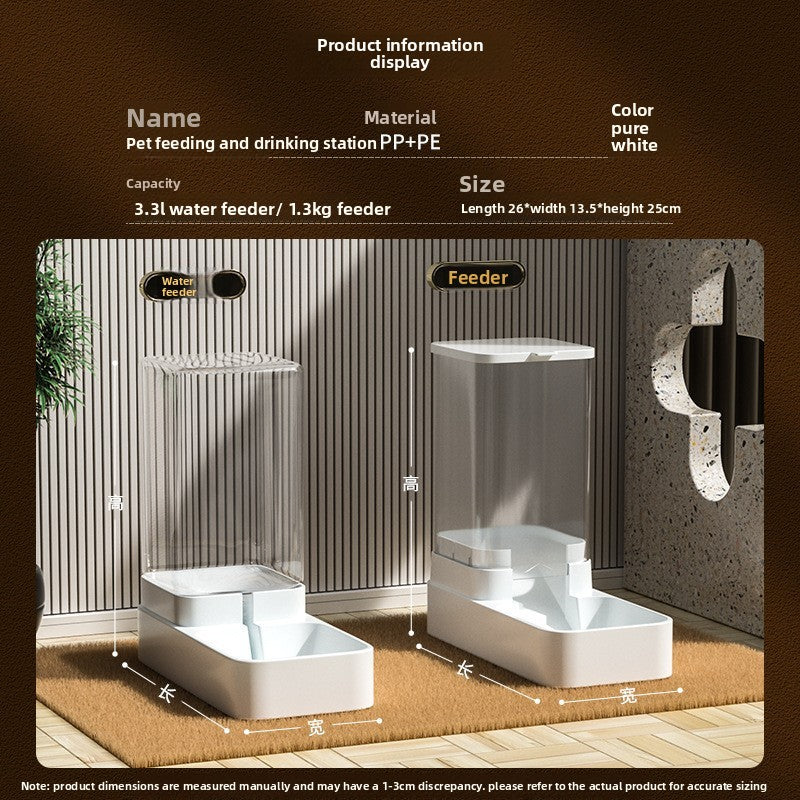 Pet Automatic Feeder and Drinker