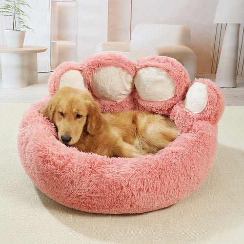 Bear claw-shaped pet sofa bed