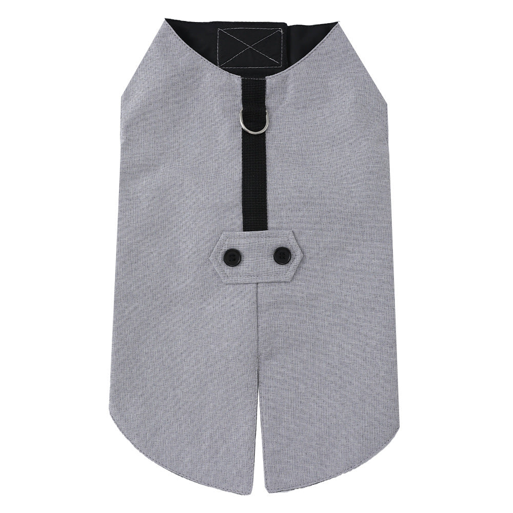 Pet Dog Tuxedo Vest with Bow Tie