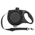 Multifunctional Pet Walking Leash with Water Bottle and Bowl