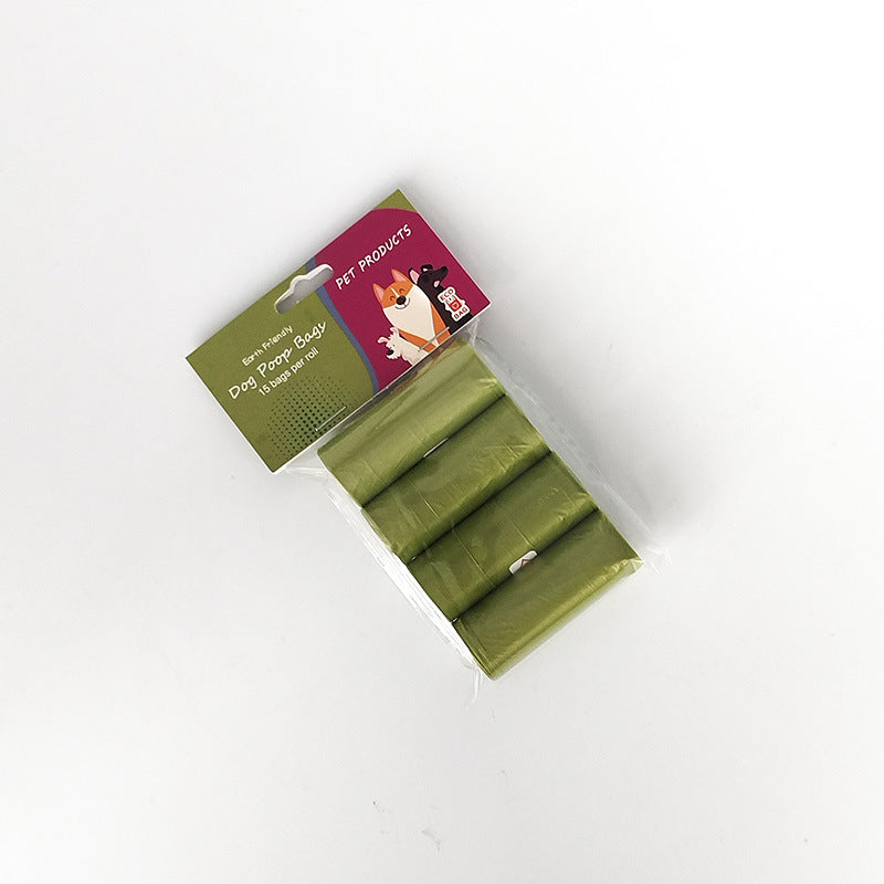 Biodegradable pet waste bags