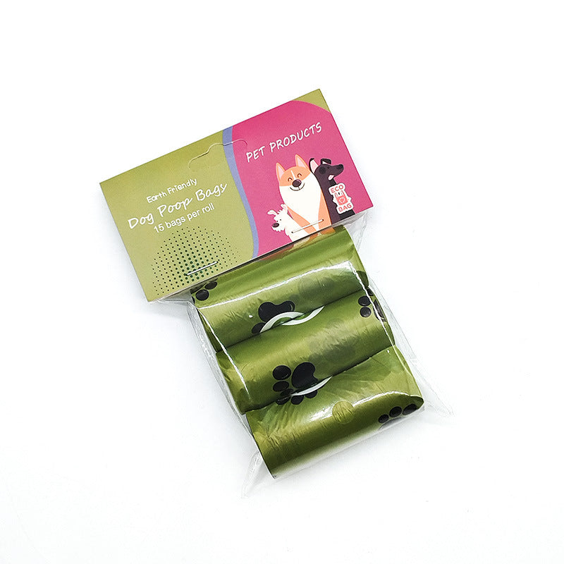 Biodegradable pet waste bags