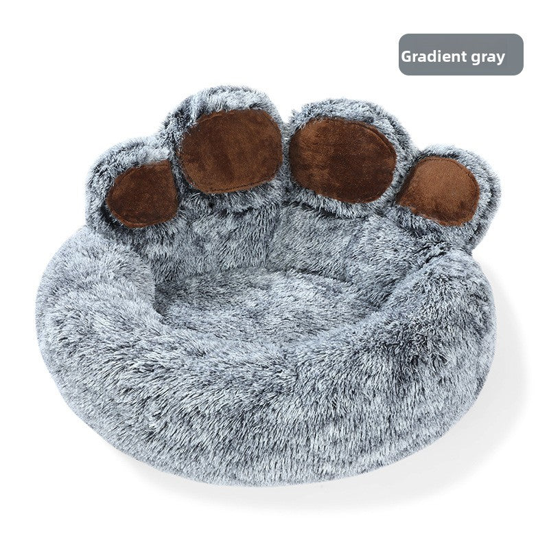 Bear claw-shaped pet sofa bed