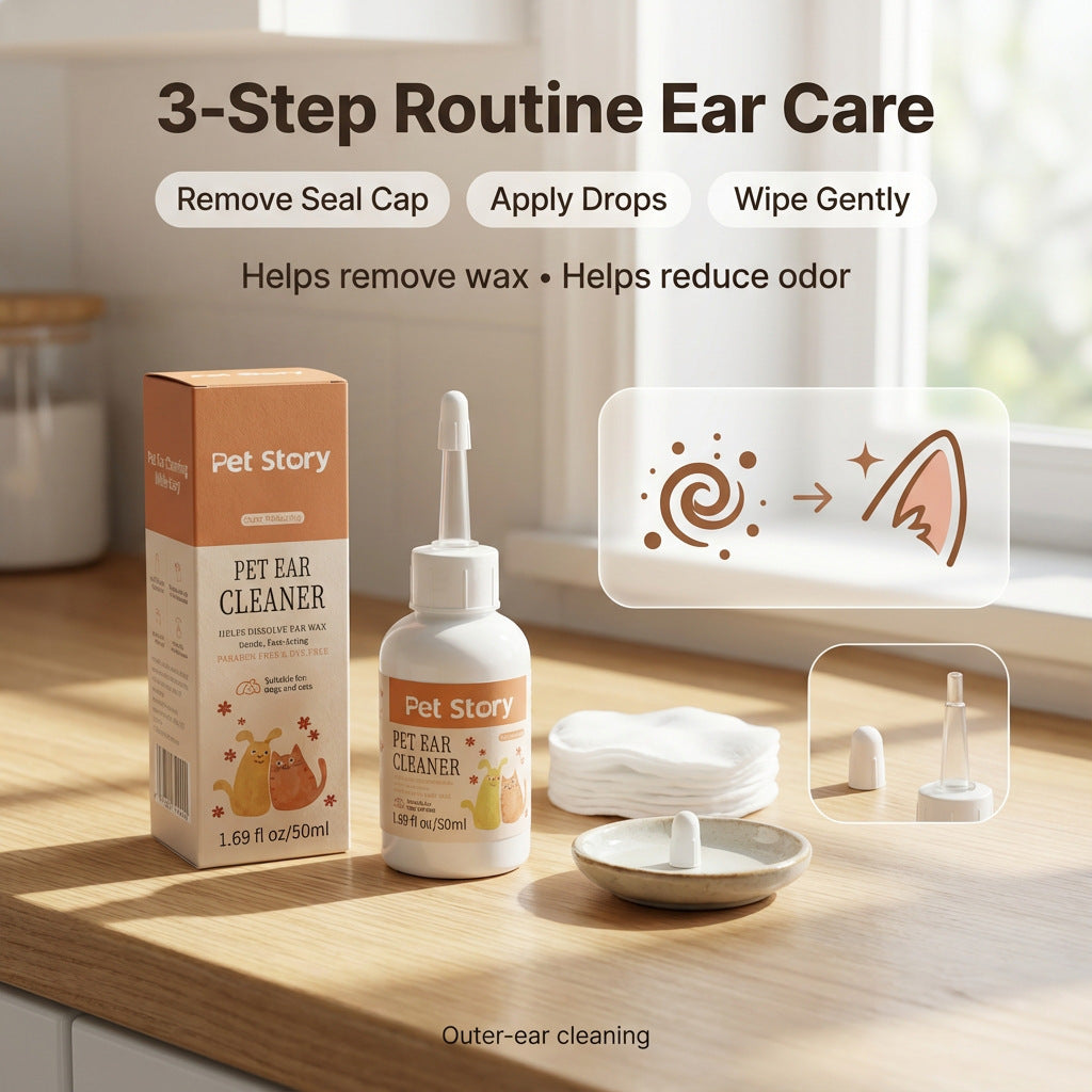 Cat and Dog Ear Cleaning Liquid Drops