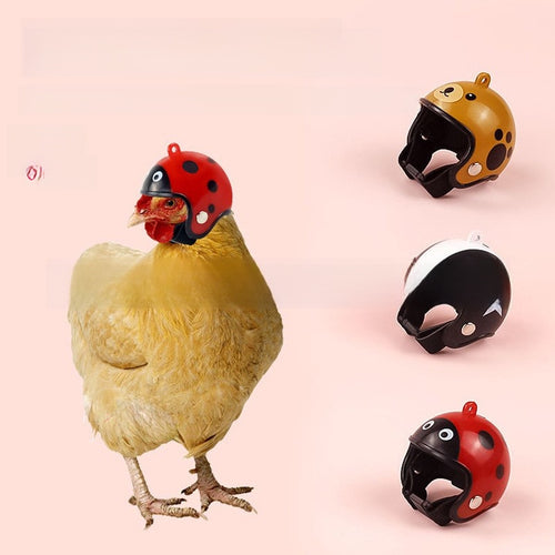 Animal Themed Anti Pecking Pet Helmet