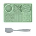 Silicone Pet Licking Mat Slow Feeder with Suction Cups