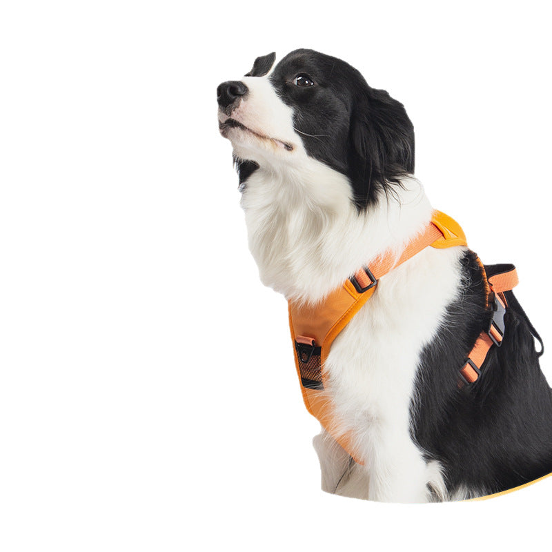 Retractable Vest-Style Dog Harness Leash