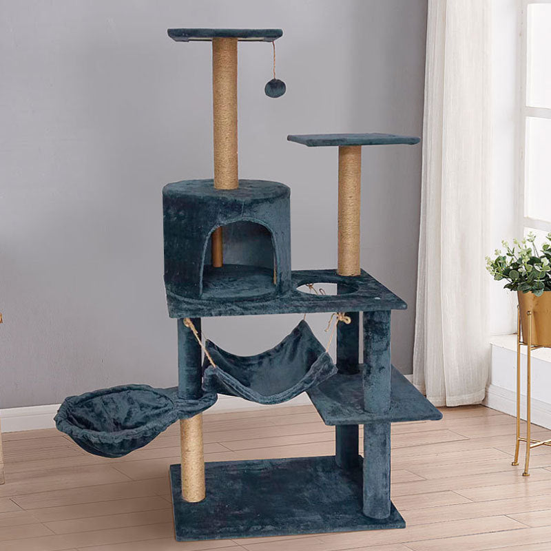 Cat Climbing Tree with Hammock