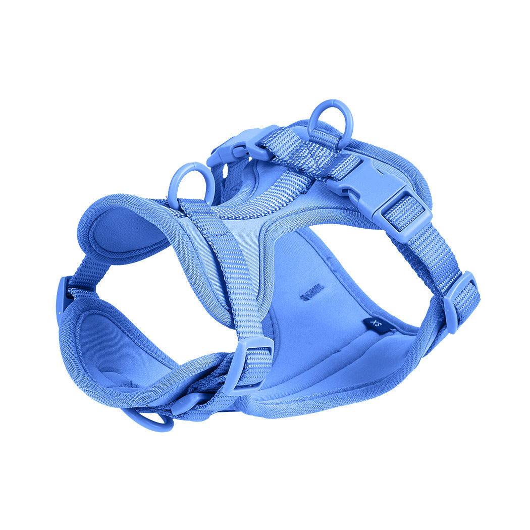 Adjustable Dog Harness with Leash and Collar Set