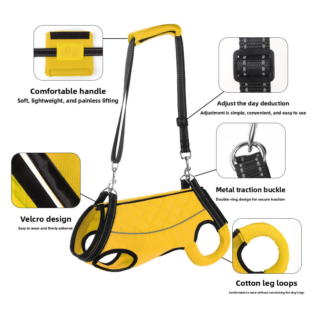 Adjustable Dog Rehabilitation Chest Strap
