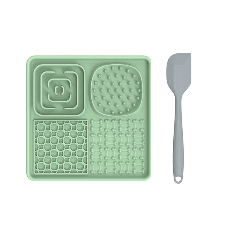 Silicone Pet Licking Mat Slow Feeder with Suction Cups