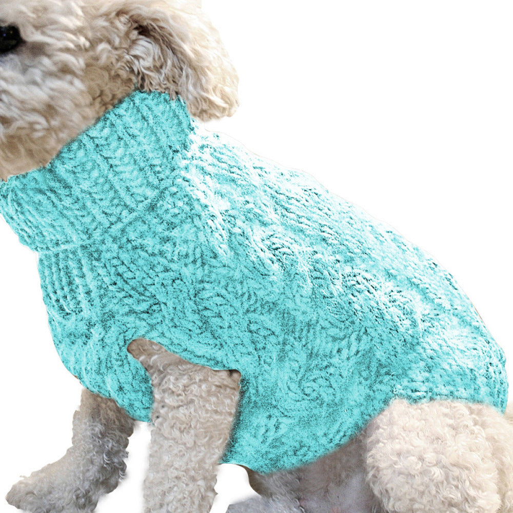 Pet dog knitted sweater