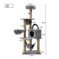 Multi-functional Cat Climbing Rack