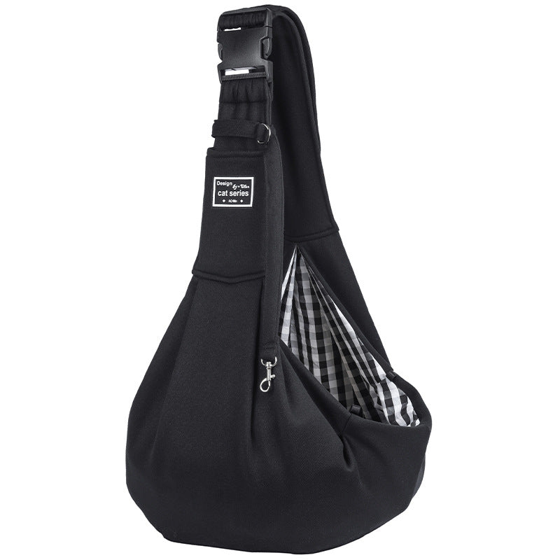 Single shoulder out portable pet bag