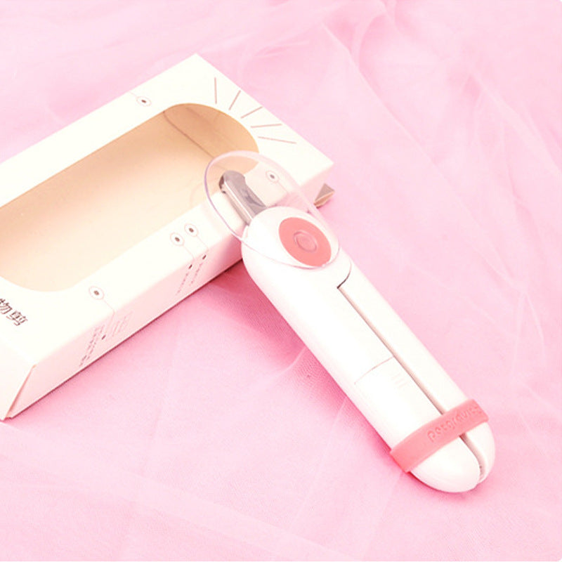 LED Pet Nail Clippers with Light Stainless Steel Trimmer for Dogs and Cats