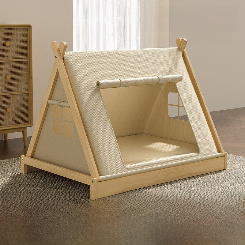 Small Dog Kennel Tent with Four-Season Mat