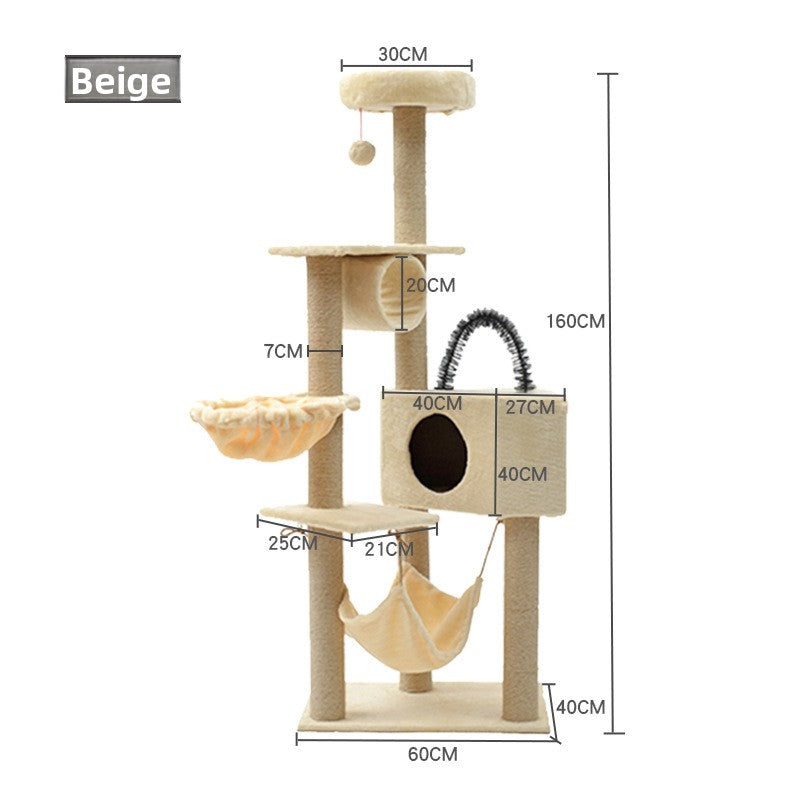 Multi-functional Cat Climbing Rack