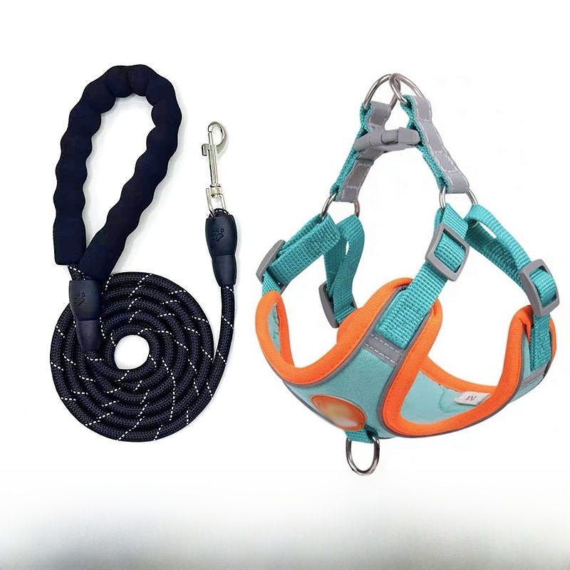 Adjustable Vest Dog Harness for Small Breeds