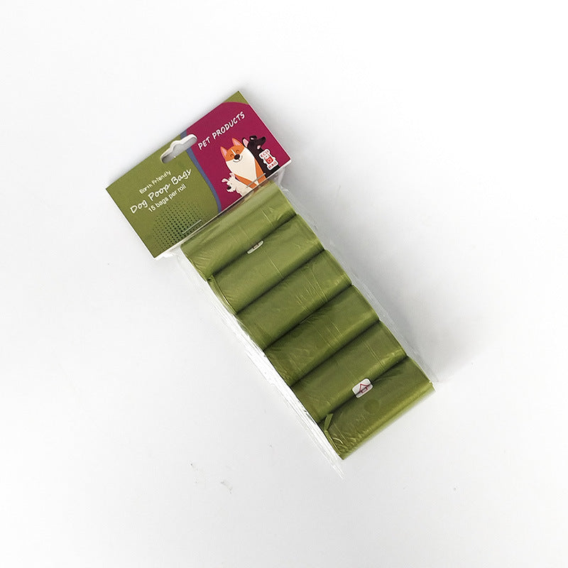 Biodegradable pet waste bags