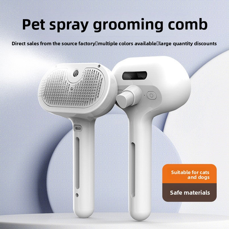 Pet Detangling Spray Comb