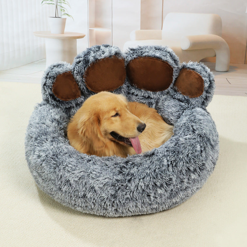 Bear claw-shaped pet sofa bed