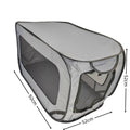 Foldable Breathable Pet Cage for Small Dogs