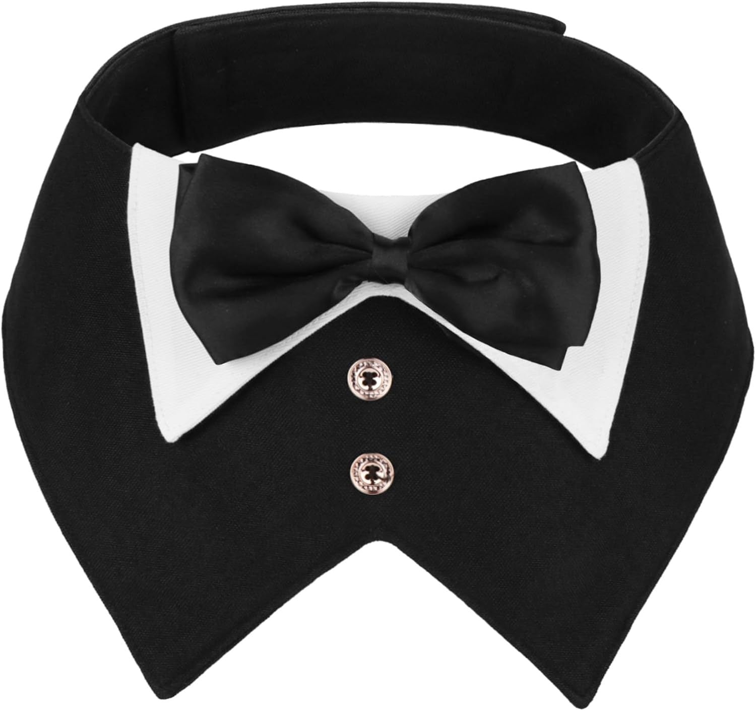 Pet Dog Tuxedo Vest with Bow Tie