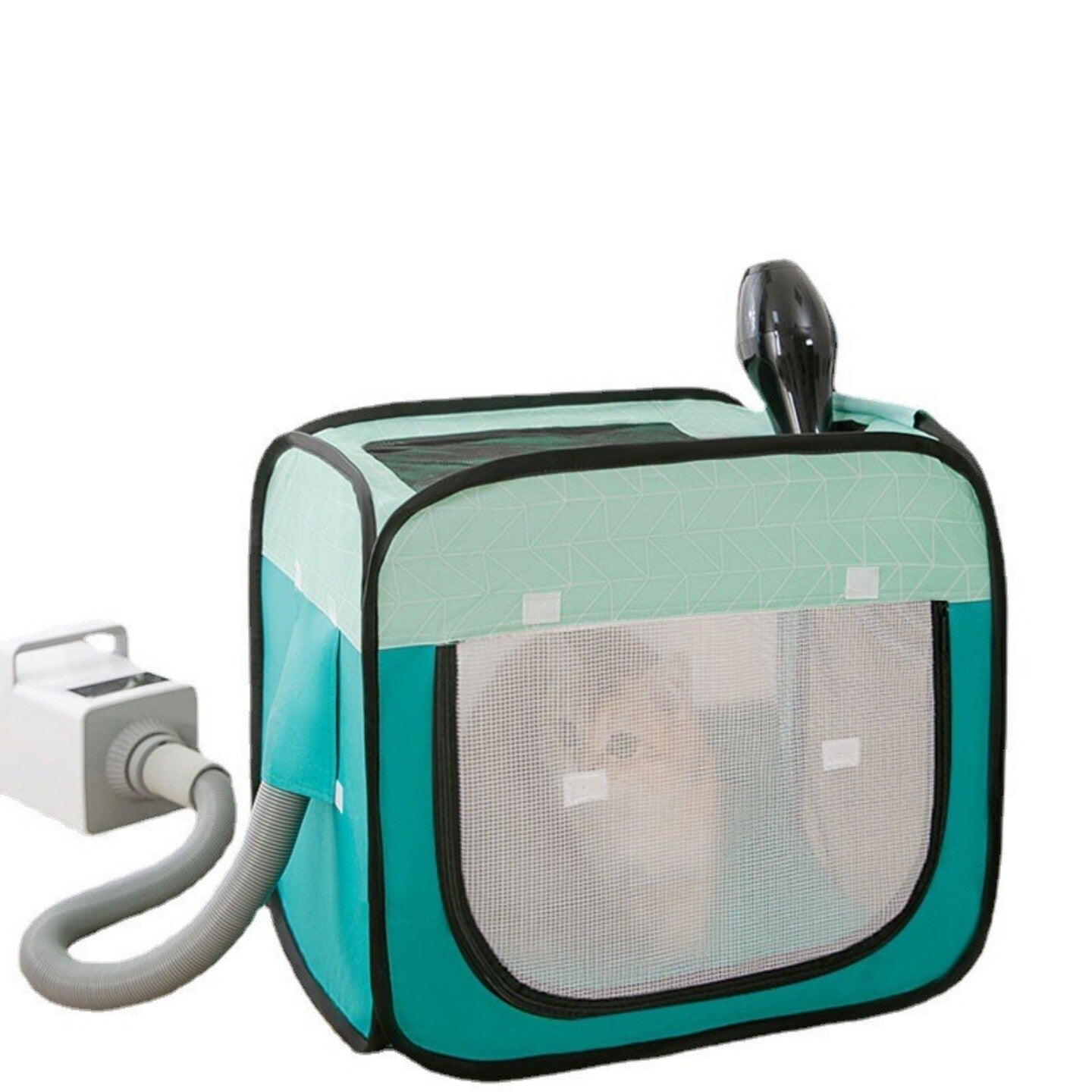 Portable Pet Drying Box with Hair Dryer