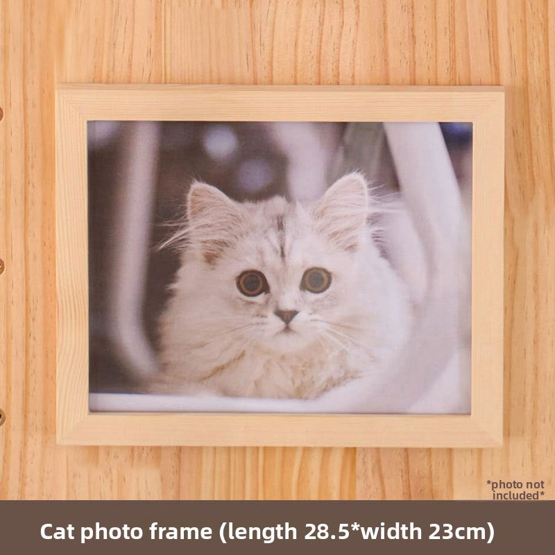 Modular Wall-Mounted Cat Climbing Tree with Perch