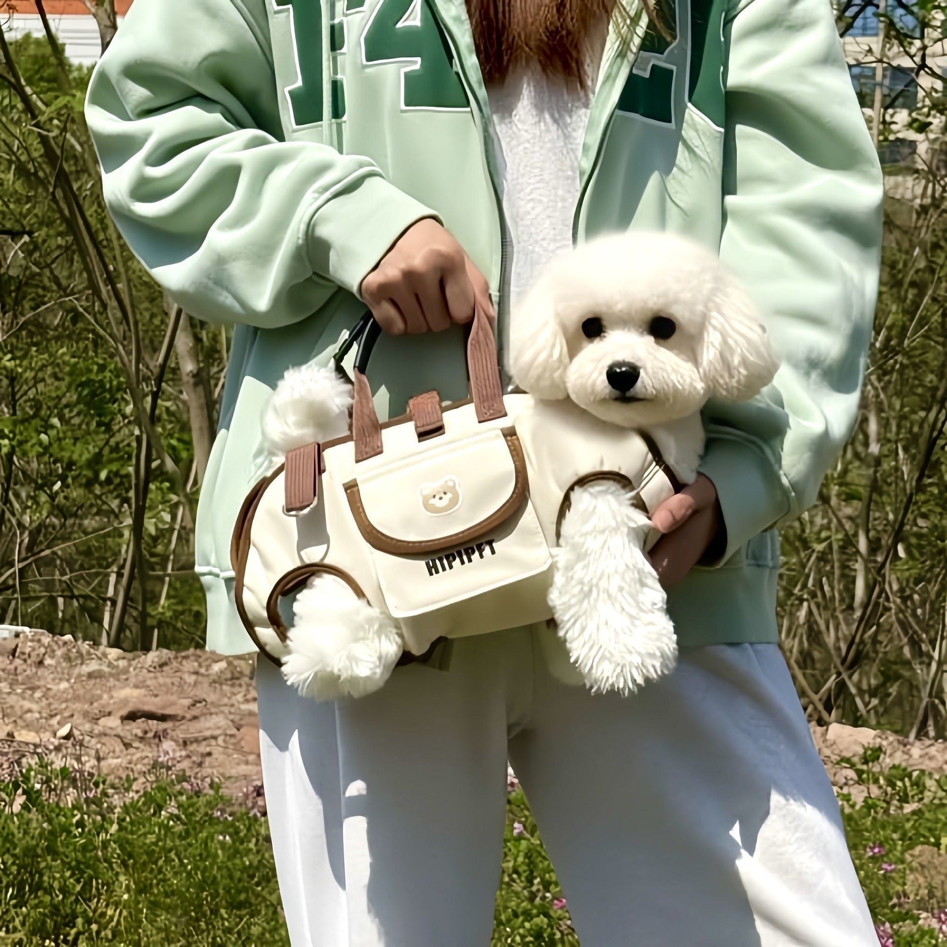 Portable Pet Traction Backpack