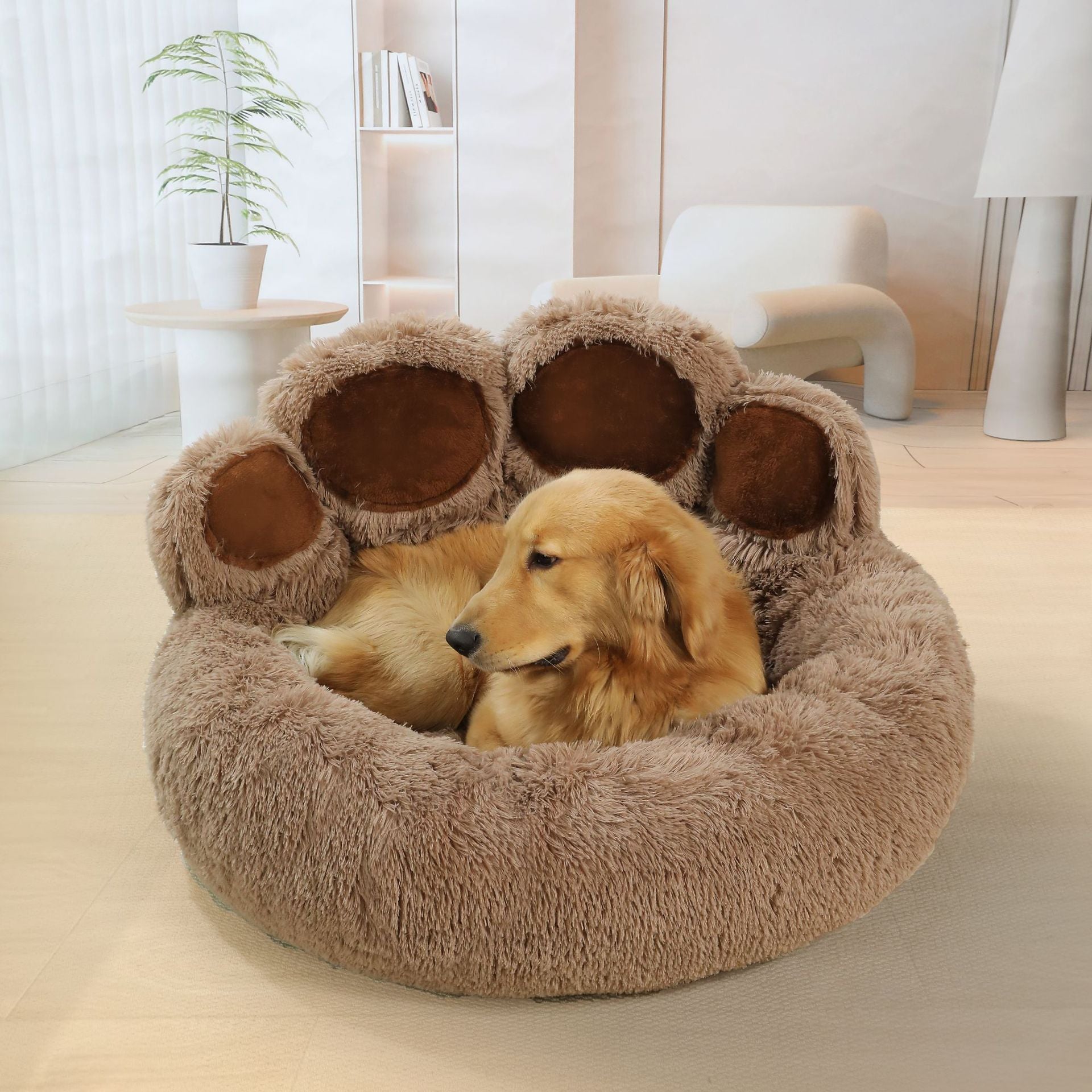 Bear claw-shaped pet sofa bed