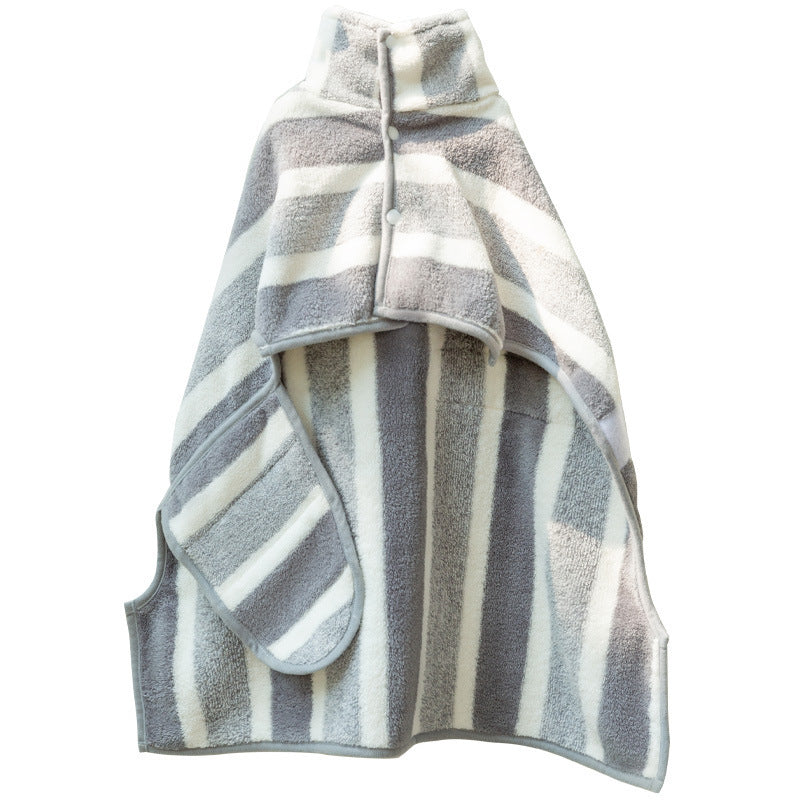 Disposable Absorbent Pet Bathrobe for Dogs and Cats