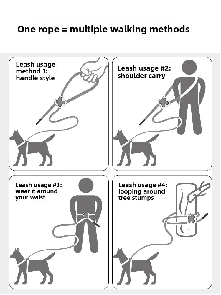 Dog Leash Vest